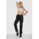 Спортивні штани жіночі, колір чорний, 238R115