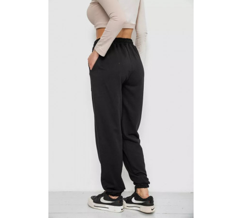Спортивні штани жіночі, колір чорний, 238R115