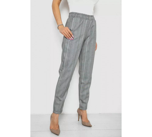 Брюки женские, цвет серый, 238R319