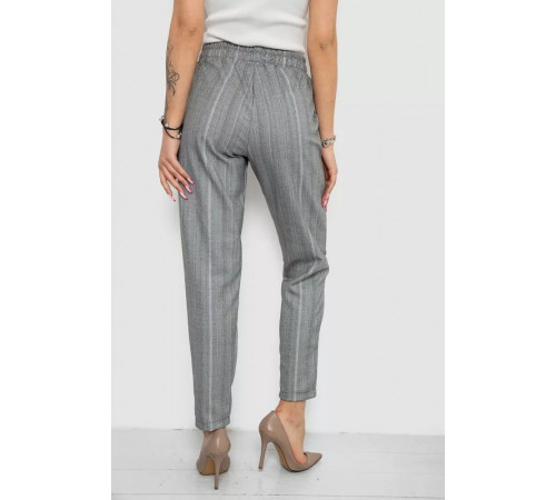 Брюки женские, цвет серый, 238R319