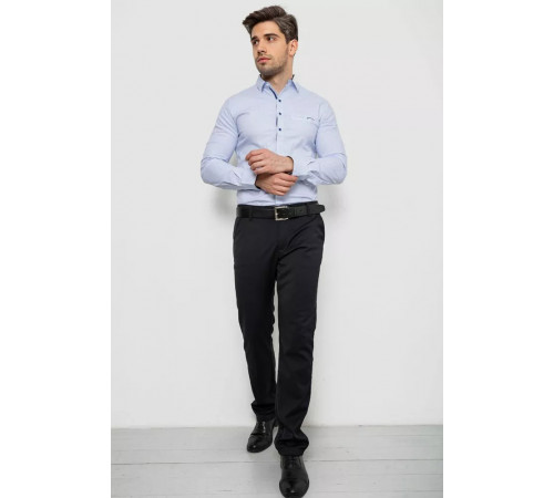 Рубашка мужская с принтом, цвет белый, 214R7169