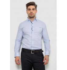 Сорочка чоловіча з принтом, колір білий, 214R7169