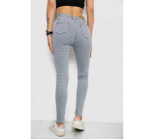 Джинси жіночі, колір сірий, 182R1525S20