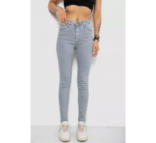 Джинси жіночі, колір сірий, 182R1525S20