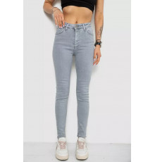 Джинси жіночі, колір сірий, 182R1525S20