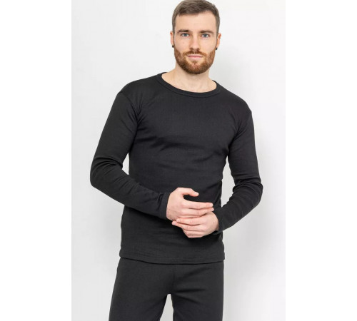 Термобілизна чоловіча на флісі, колір чорний, 247R003