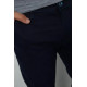 Штани чоловічі однотонні, колір темно-синій, 244RF801