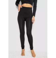 Лосіни на хутрі, колір чорний, 139RA972