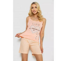 Піжама жіноча, колір персиковий, 243R50303