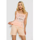 Піжама жіноча, колір персиковий, 243R50303