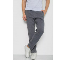 Спортивные брюки мужские на флисе, цвет серый, 244R0025