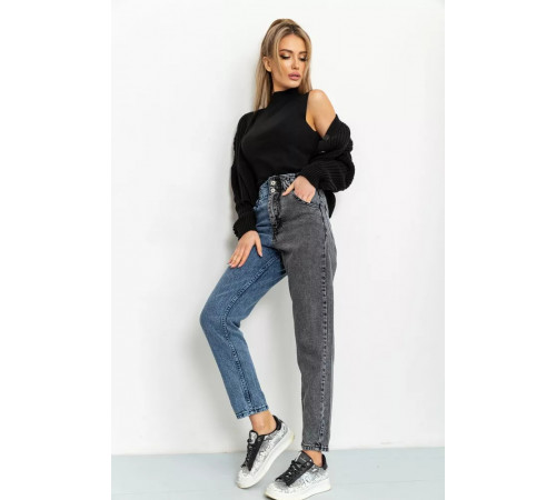 Джинси жіночі MOM, колір синьо-сірий, 164R2158