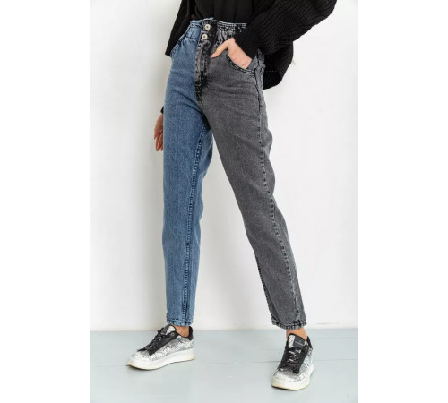 Джинси жіночі MOM, колір синьо-сірий, 164R2158