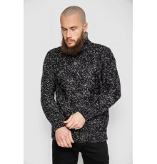 Свитер мужской, цвет черно-серый, 214R10323