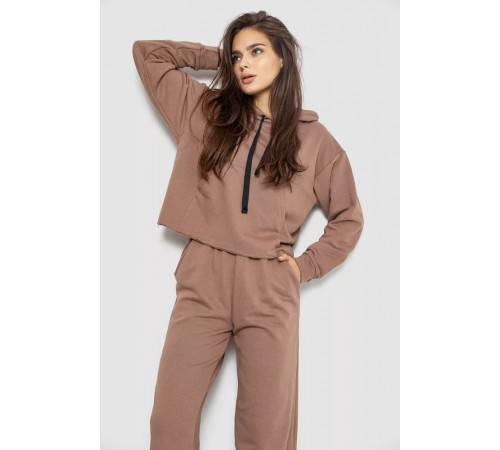 Женский спортивный костюм двунитка, цвет мокко, 252R500 Женский спортивный костюм двунитка, цвет мокко, 252R500