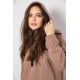 Женский спортивный костюм двунитка, цвет мокко, 252R500