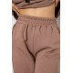 Женский спортивный костюм двунитка, цвет мокко, 252R500