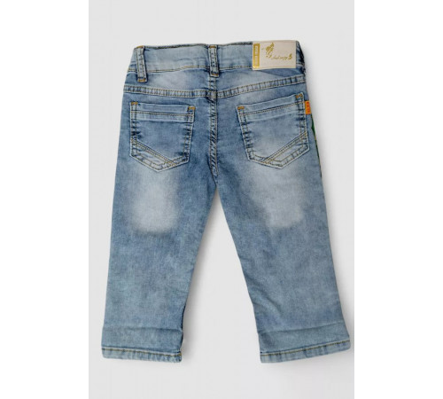 Капри джинсовые для девочек, цвет голубой, 247R2606-1