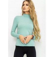 Гольф женский трикотажный, цвет светло-оливковый, 131R152034