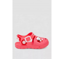 Сандалии детские для девочки, цвет коралловый, 243R51-251.