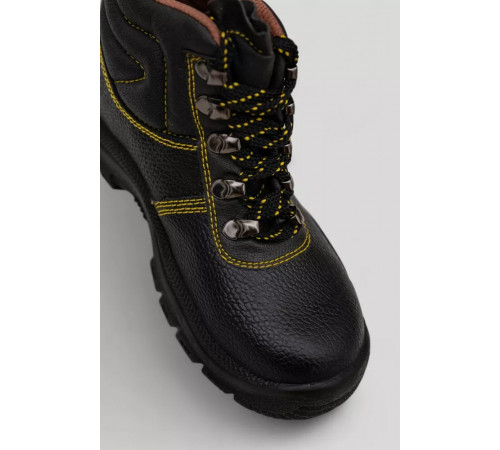 Ботинки рабочие защитные с металлическим носком, цвет черный, 244R7212.