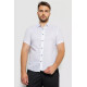 Сорочка чоловіча з принтом, колір білий, 214R6917-4