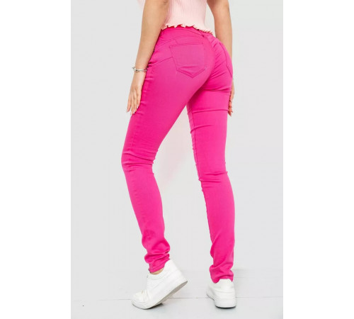Брюки женские однотонные, цвет розовый, 244R089
