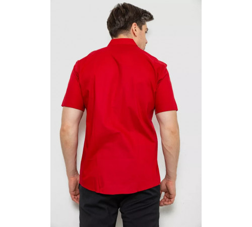Рубашка мужская, цвет красный, 214R7447