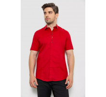 Рубашка мужская, цвет красный, 214R7447