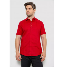 Рубашка мужская, цвет красный, 214R7447
