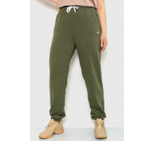 Спорт штаны женские демисезонные, цвет хаки, 129R1488