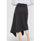 Спідниця однотонна, колір чорний, 244R270