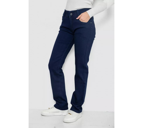 Джинси жіночі Slim Fit, колір темно-синій, 244R1050
