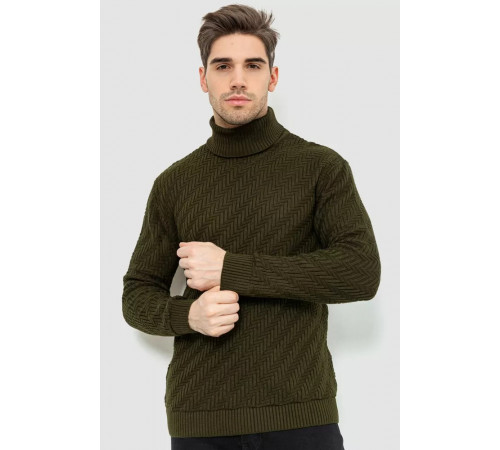 Гольф мужской, цвет хаки, 161R696