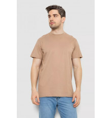 Футболка чоловіча базова, колір бежевий, 244R20603