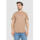 Футболка чоловіча базова, колір бежевий, 244R20603