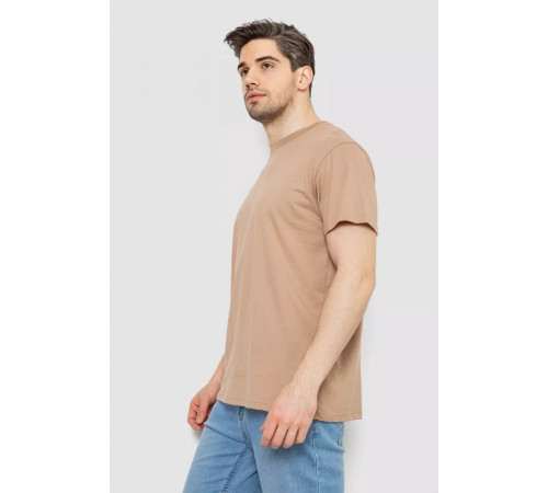 Футболка чоловіча базова, колір бежевий, 244R20603