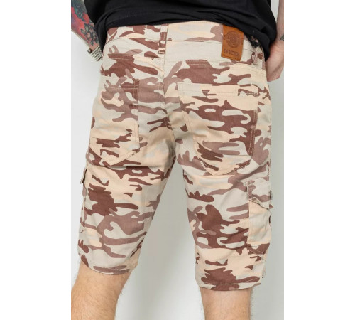 Шорты мужские камуфляж, цвет бежевый, 157RP300-4.