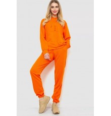 Спорт костюм женский двунитка, цвет оранжевый, 244R009