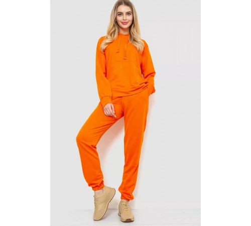 Спорт костюм женский двунитка, цвет оранжевый, 244R009 Спорт костюм женский двунитка, цвет оранжевый, 244R009