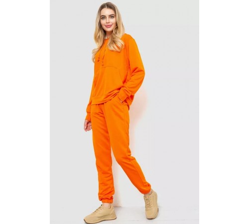 Спорт костюм женский двунитка, цвет оранжевый, 244R009 Спорт костюм женский двунитка, цвет оранжевый, 244R009
