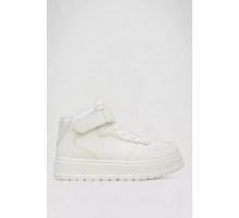 Кроссовки женские зимние на меху, цвет белый, 248RMB04