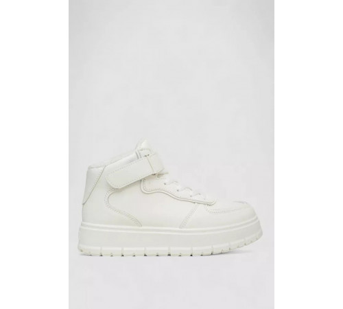 Кросівки жіночі зимові на хутрі, колір білий, 248RMB04