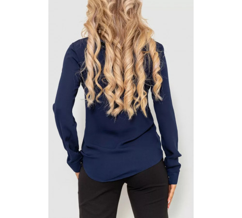 Блуза жіноча, колір темно-синій, 172R135