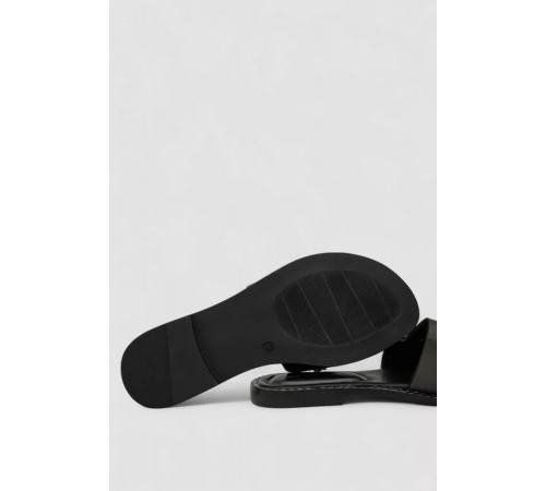 Шлепанцы женские, цвет черный, 244RSL81499