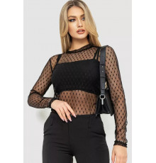 Боді, колір чорний, 115R0561-5