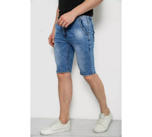 Шорти чоловічі джинсові, колір синій, 244RLS22-0211