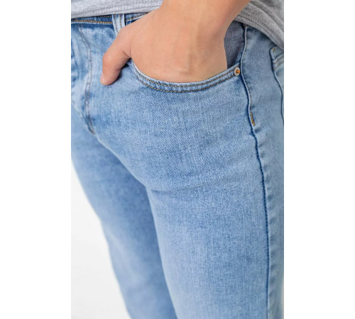 Джинсы мужские, цвет голубой, 244R6079