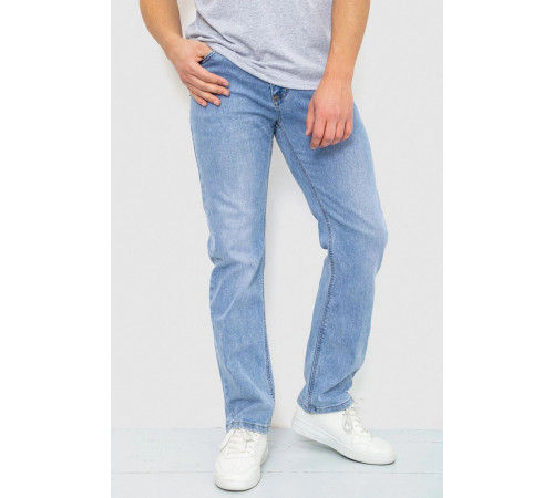 Джинсы мужские, цвет голубой, 244R6079