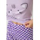 Пижама женская, цвет сиреневый, 243R50703